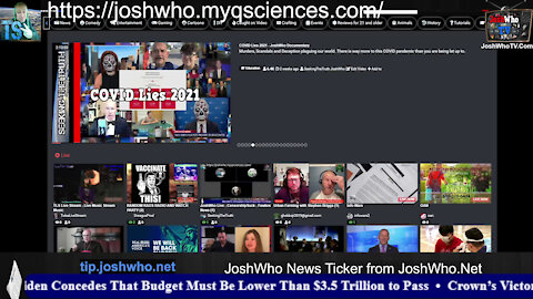 JoshWho TV New Features and Updates - JoshWho CensorshipSucks and Fawkes