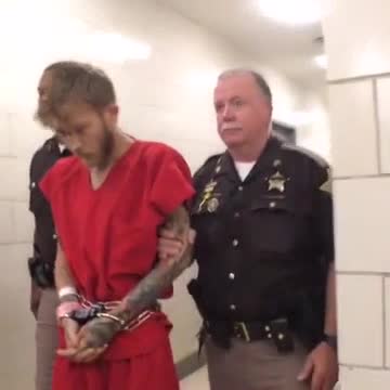 Jason Brown walks to 1st court appearance