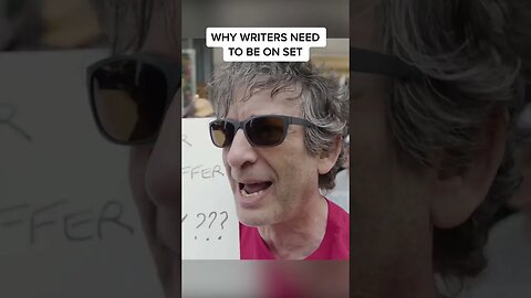 Neil Gaiman Explains Why Writers Must Be On Set