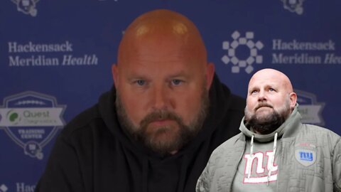 Brian Daboll's Simple Response To Bad Week 8 Loss | New York Giants