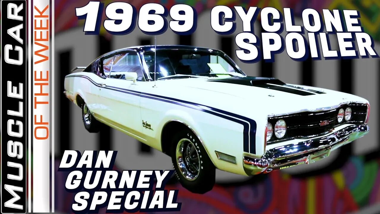 1969 Mercury Cyclone Spoiler Dan Gurney 428 Super Cobra Jet at MCACN - Muscle Car Of The Week 336