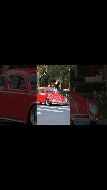 Chapolin o FUSCA vermelho mais lindo de Curitiba