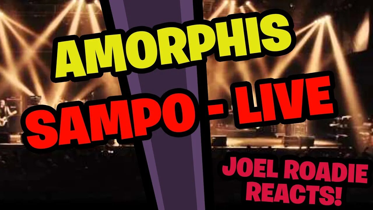 Amorphis - Sampo (Live in Oulu) - Roadie Reacts