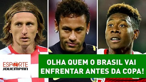 Bons rivais? OLHA quem o Brasil vai enfrentar antes da COPA!