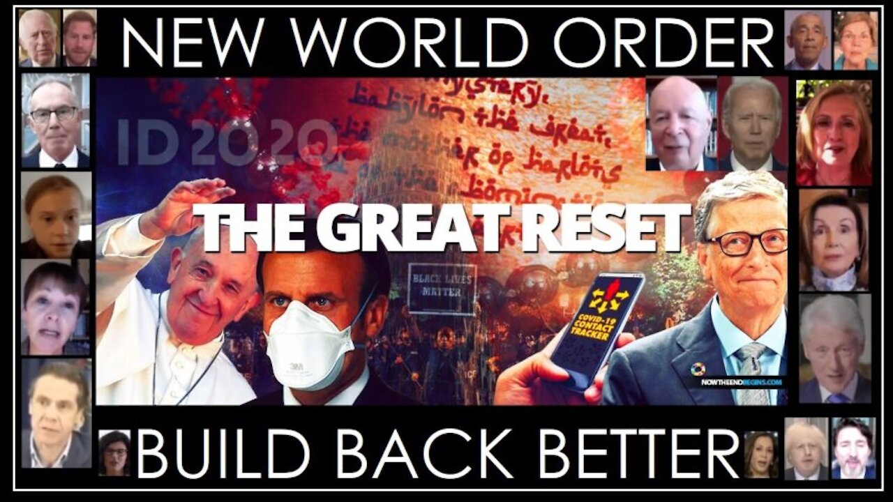 The Manufactured Crisis, The Great Reset & The NWO’s ‘Build Back Better’