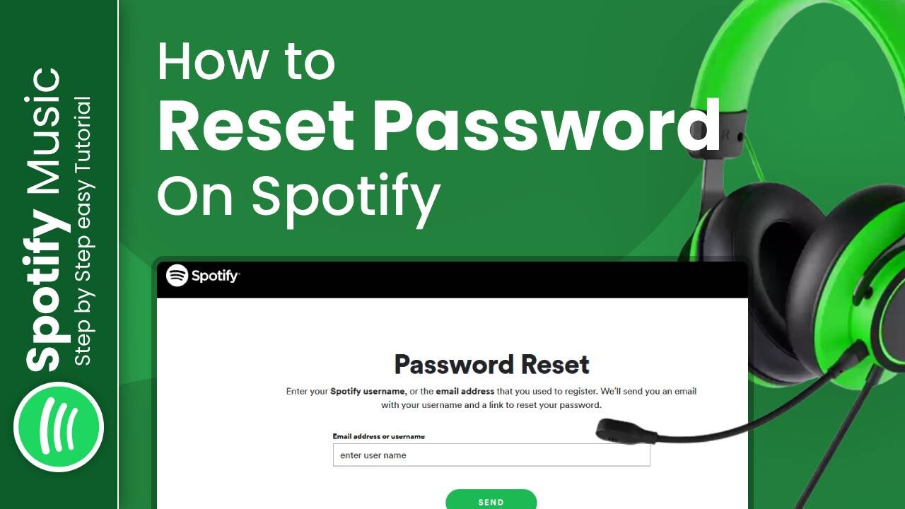 🎧🔒 Reset Your Spotify Password: Get Back in the Groove! 🚀🔐