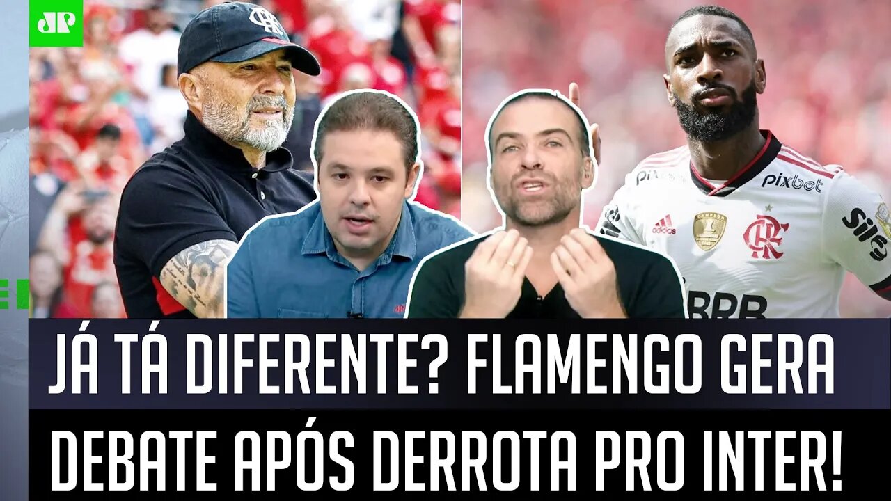 "Eu JÁ VEJO o Flamengo com OUTRA MENTALIDADE! E o Sampaoli pra mim..." VEJA DEBATE após DERROTA!