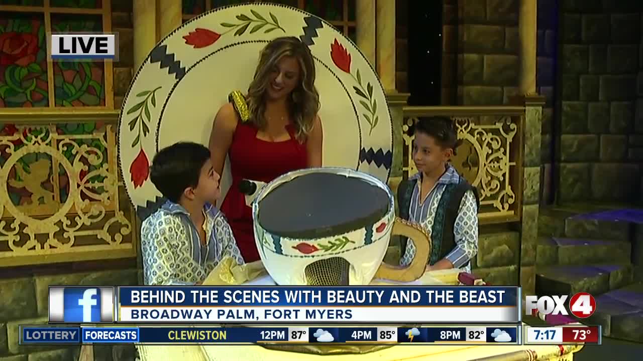 Behind the scenes with Beauty and the Beast - 7am live report
