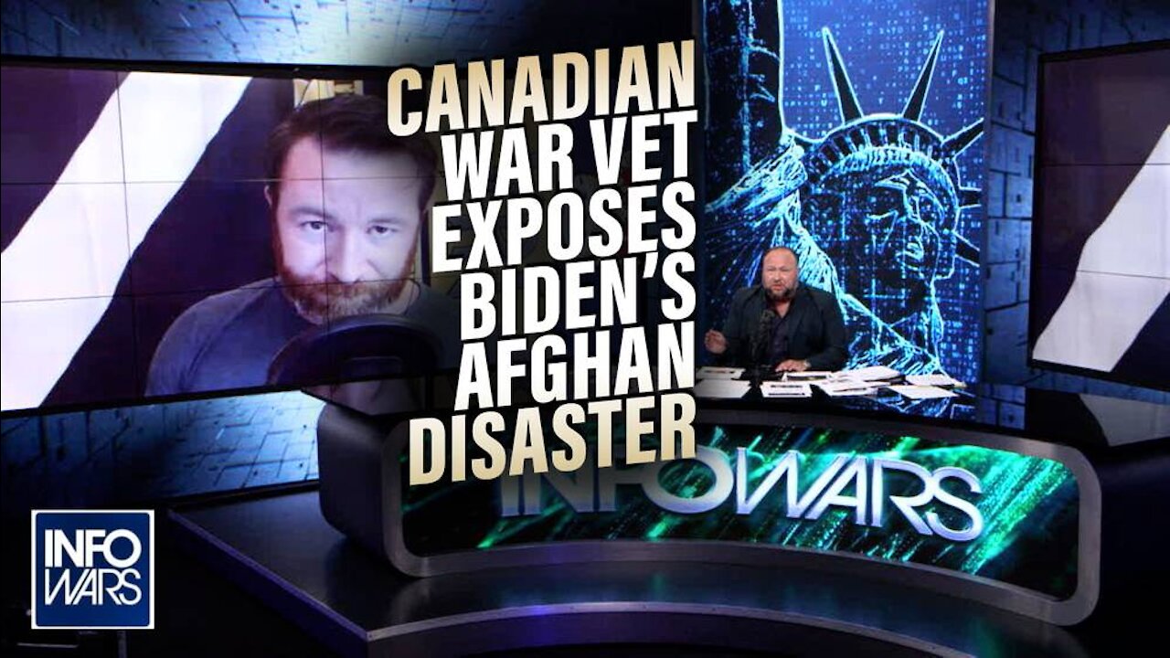 Canadian Veteran of Afghan Combat Exposes the Secret of Biden's Disasterous Withdrawal