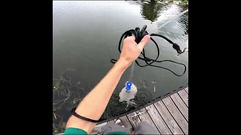 Cast net in the Lake