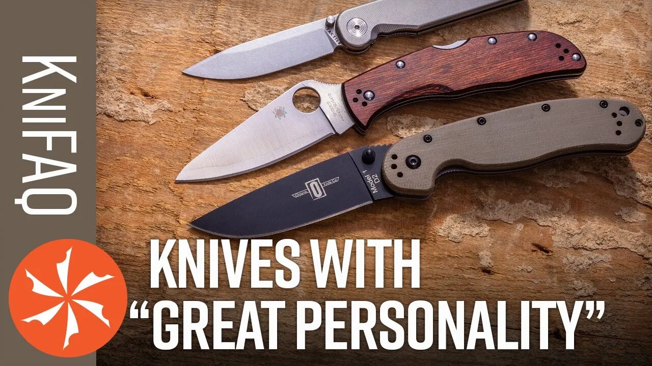 KnifeCenter FAQ #90: Knives with Personality? + DCA Reveals His New Knife