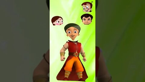 Match The Right Head🙃 Motu Patlu || Chhota-Bheem ||Singham || Kalu || Krishna || super-Bheem#shorts