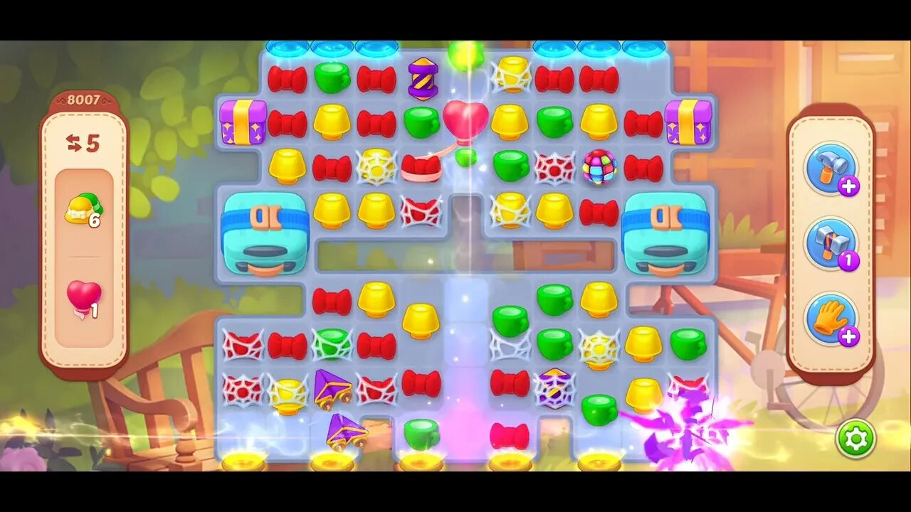 Playrix Homescapes Gameplay Walkthrough Level 8007