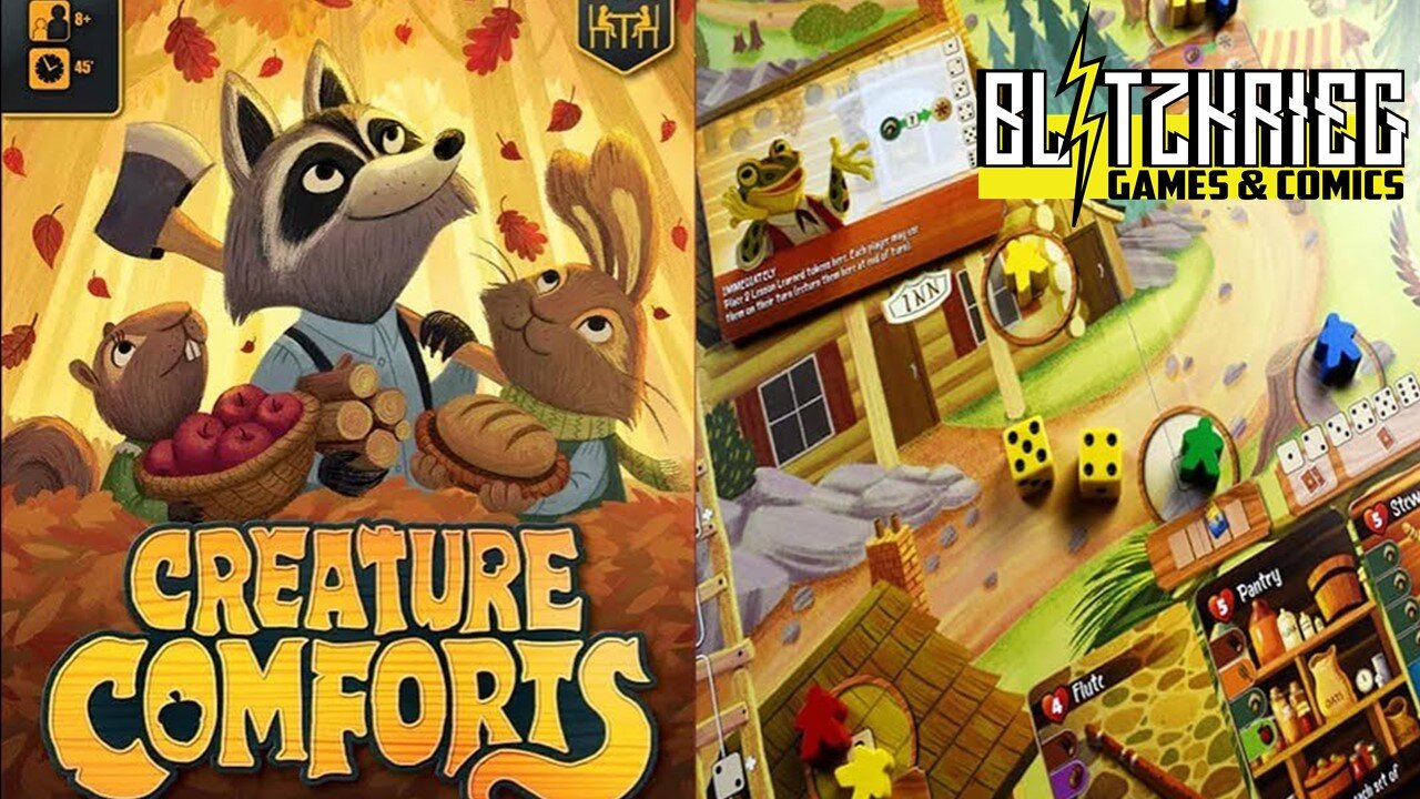 Creature Comforts Unboxing / Kickstarter Edition Promos