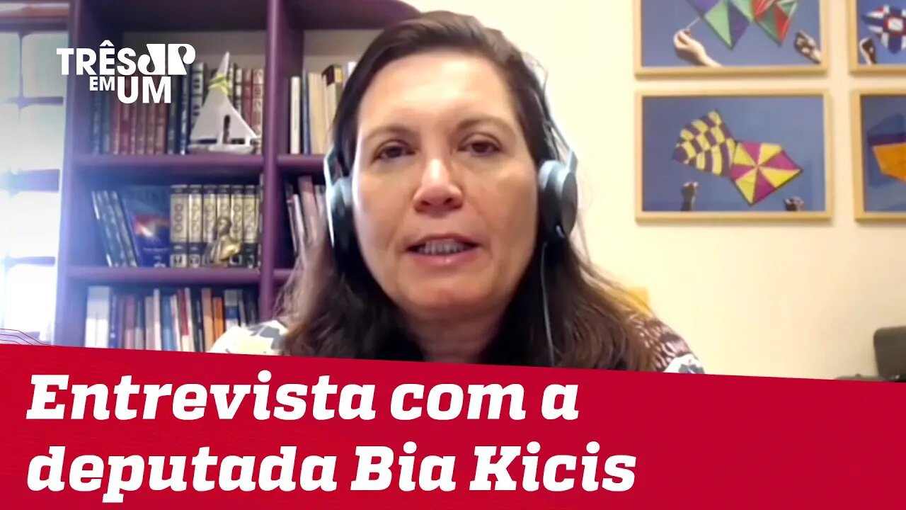 Entrevista: "Nunca traí o presidente", diz Bia Kicis ao 3 em 1