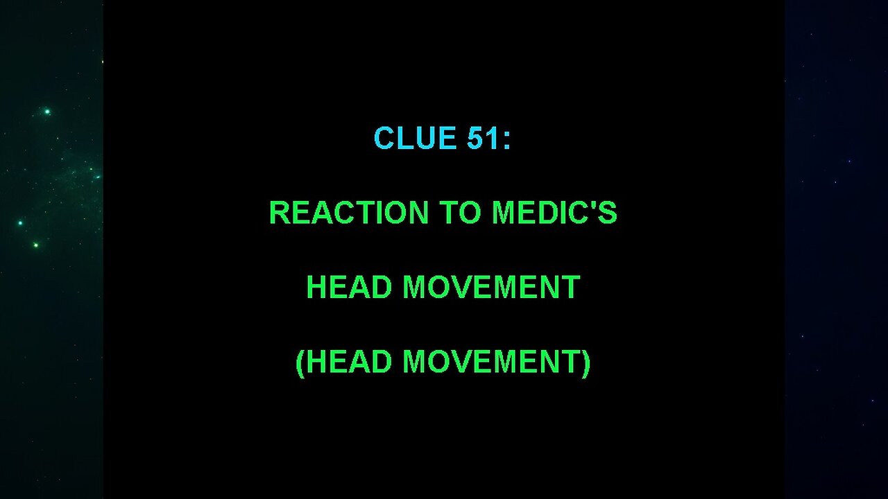 Clue 51 (The "Alien Interview" Video Analysis 2013/2014/2015)