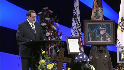 Opening prayer at Deputy Jacob Pickett's funeral: This is a man who celebrated life