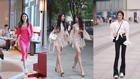 Hottest Chinese Girls Street Fashion Ep 22