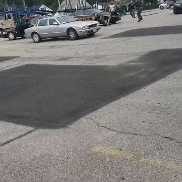 RAW: Bystander captures fight with police before Lorain police cruiser is stolen