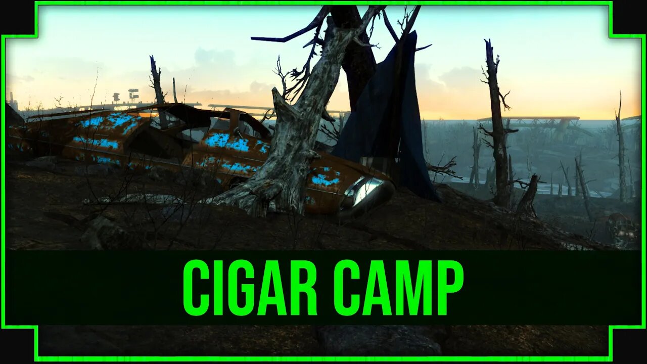 Cigar Camp in Fallout 4 - A Habit Even A Nuclear War Can't Break!