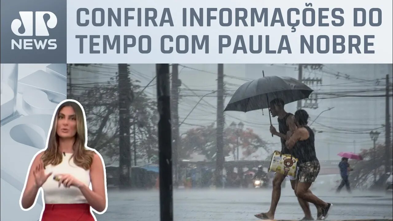 Chuva atinge faixa leste do Nordeste nos próximos dias | Previsão do Tempo