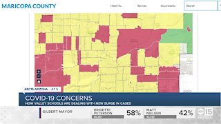 Valley schools continue to see surge in COVID-19 cases