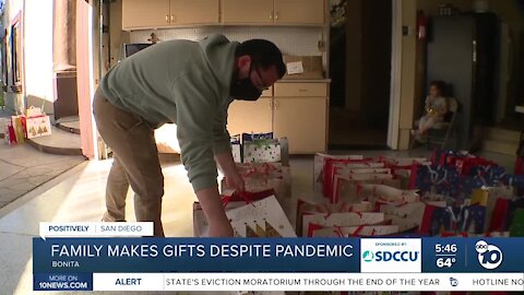 Bonita family makes gifts despite pandemic