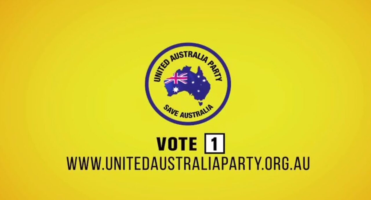 Vote "1": United Australia Party