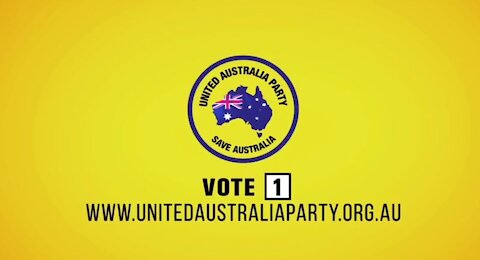 Vote "1": United Australia Party