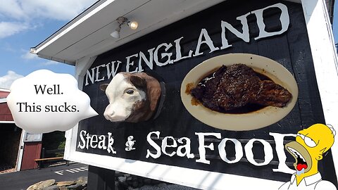 New England Steak & Seafood: Far from Well-Done.