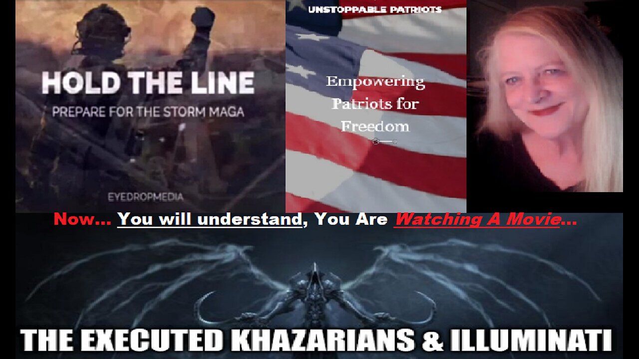 😲💥The Executed Khazarians & Illuminati (Video)💥😲 YOU ARE WATCHING A MOVIE! CONFIRMATION!