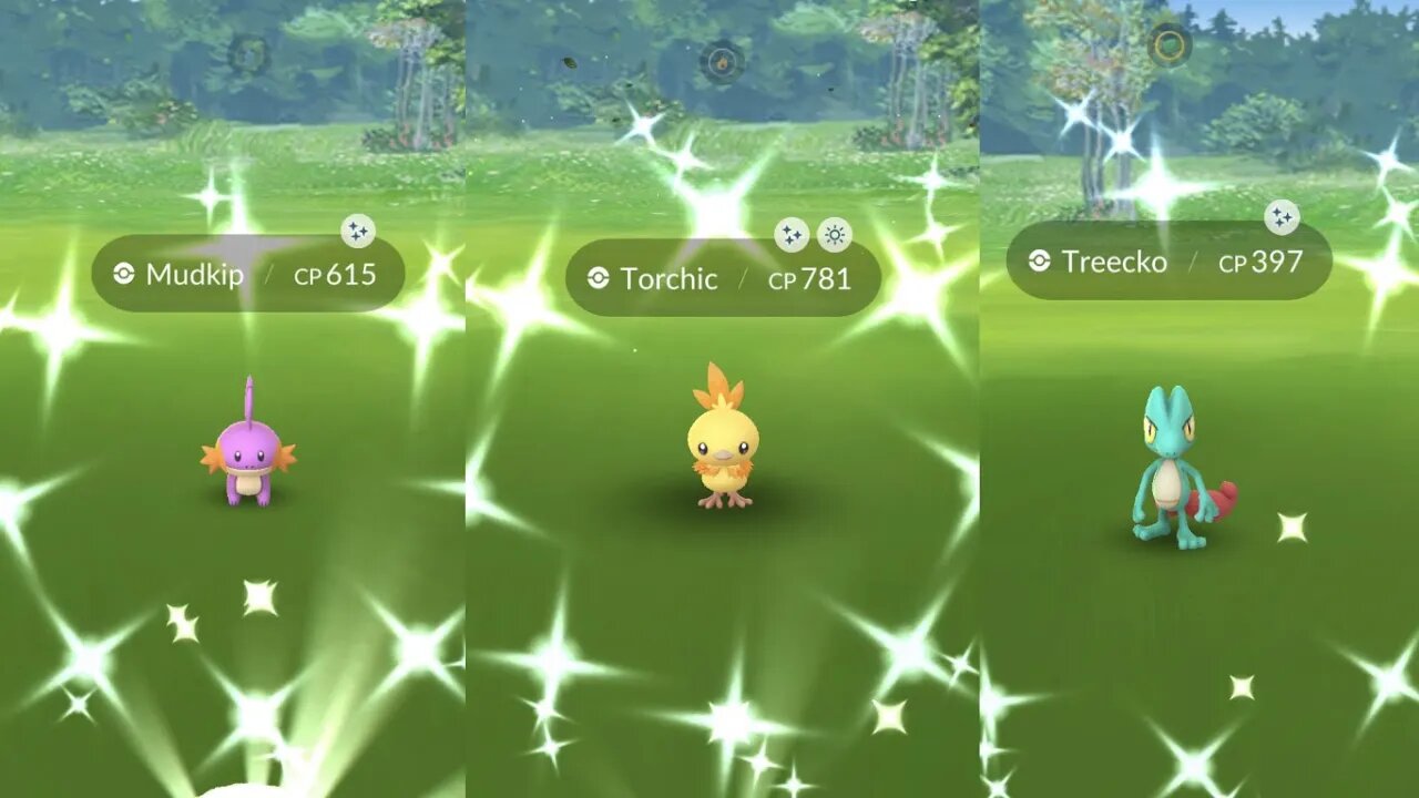 Shiny Hunting The Gen 3 Trio