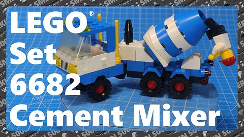 LEGO Set 6682 - Cement Mixer