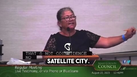 Lady ERUPTS at Maui City Council