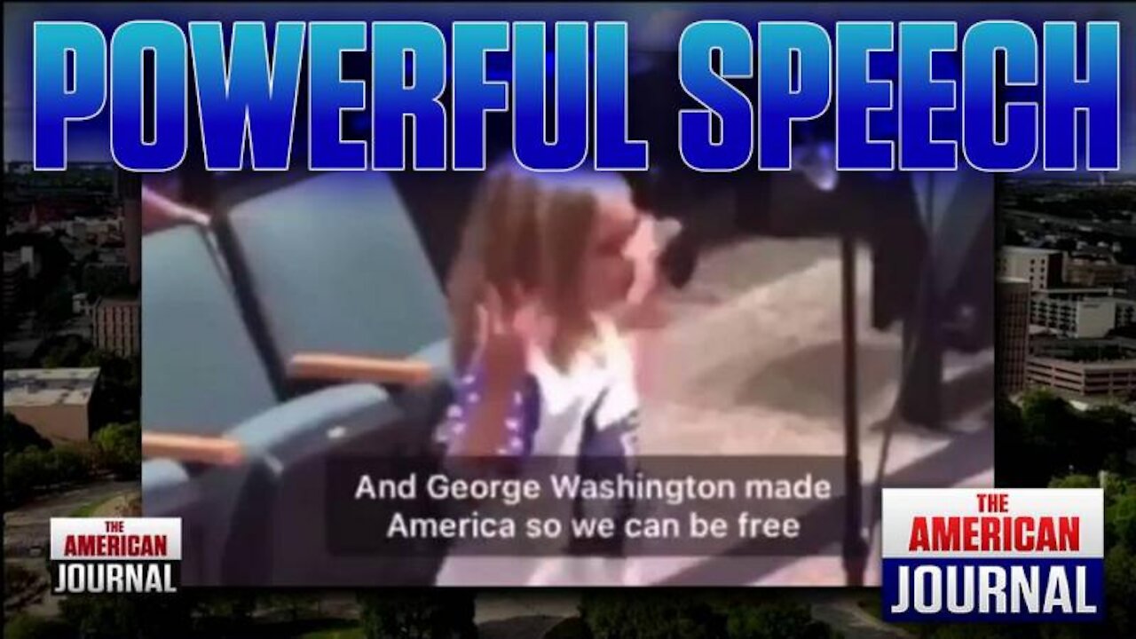 POWERFUL - Little Girl Stands Up For George Washington And God