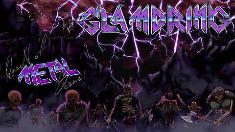 GlamDring - Queen of Metal Scene Lyric Video