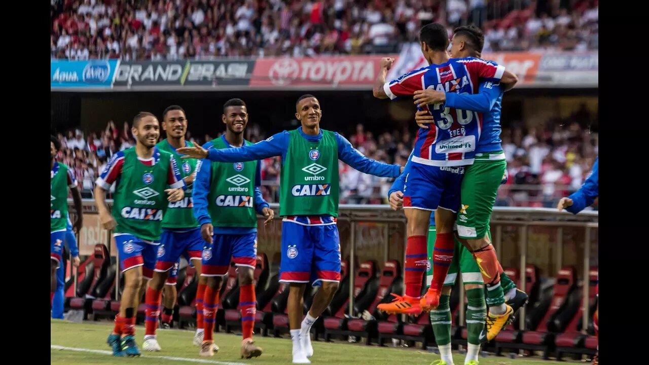 Gol de Eder - São Paulo 1 x 1 Bahia - Narração de Nilson César