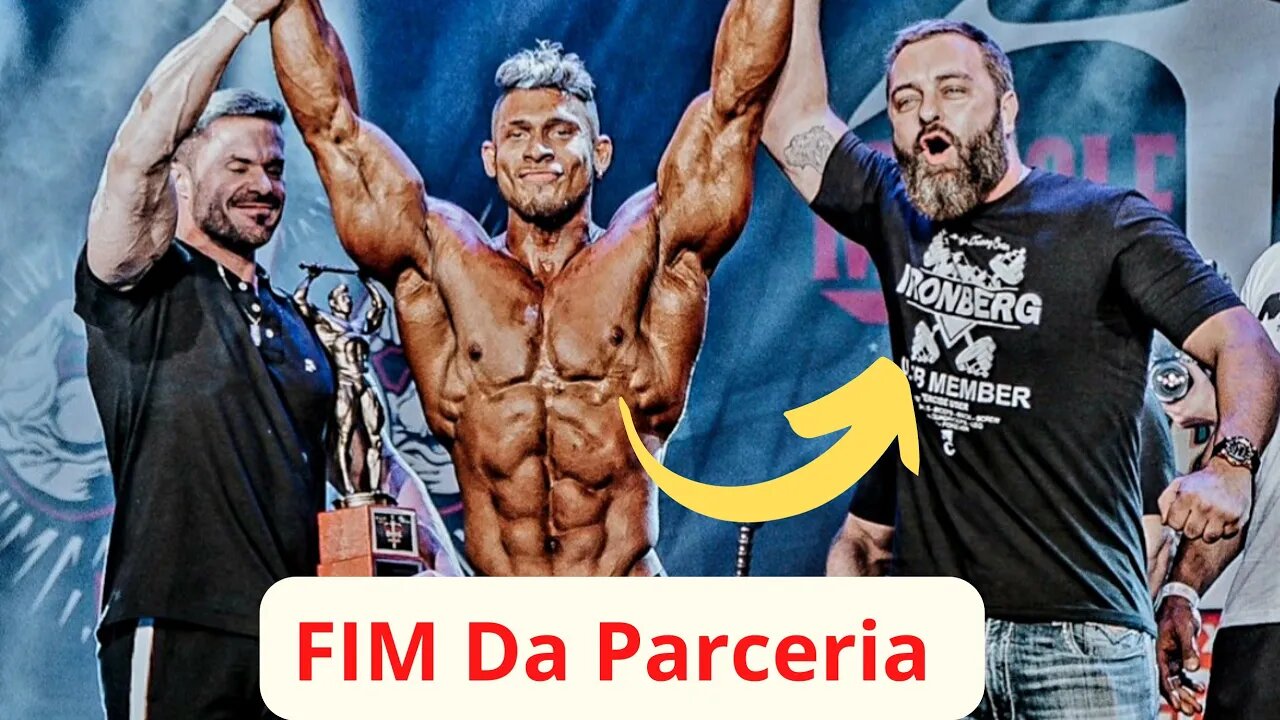 Ramon Dino anuncia o fim da parceria com o Betão do CT Ironberg e "coloca lenha nas tretas maromba"
