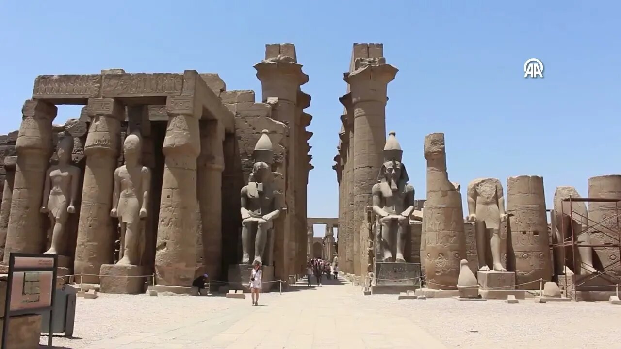 The greatest religious centre in ancient Egypt Luxor Temple