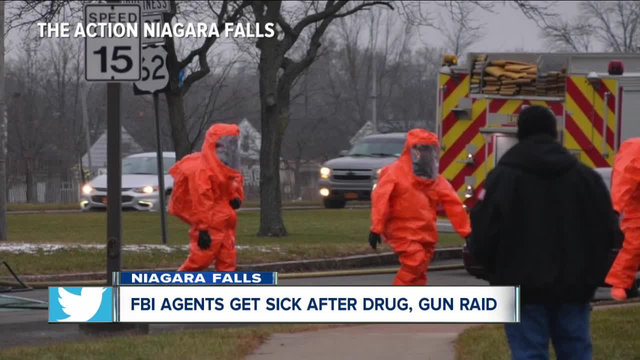 Hazmat crews test Niagara Falls apartment after multiple FBI agents got sick after raid