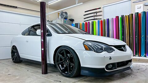 ACURA RSX Wrap Guide | The Hardest Parts In Real Time ASMR