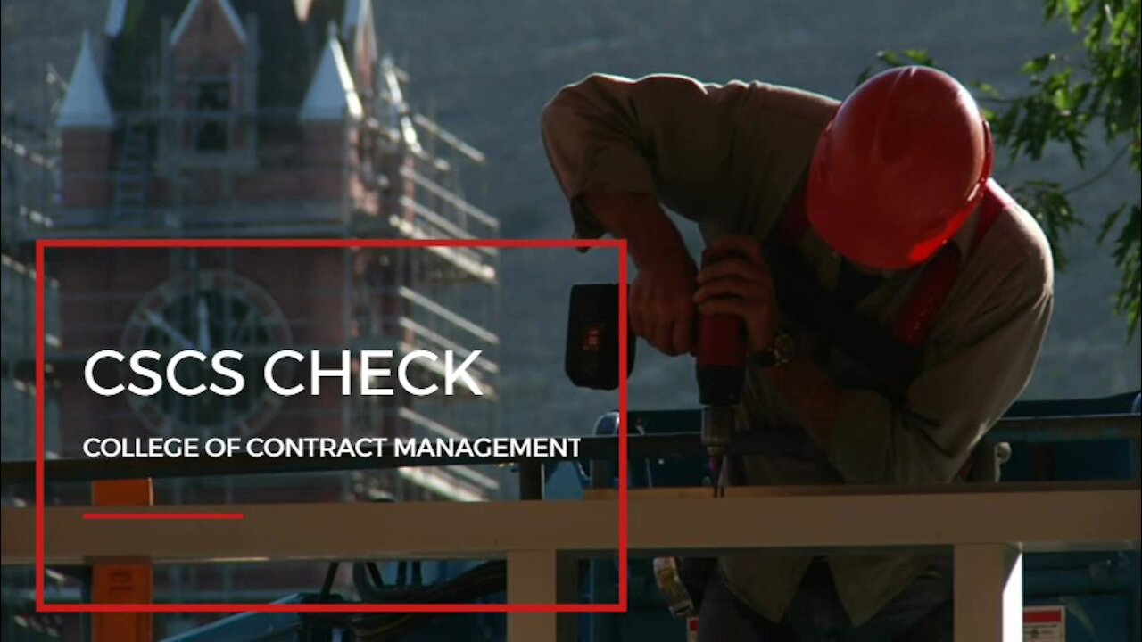 CSCS Check