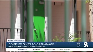 Local apartment complex donates furniture to orphanage in Mexico