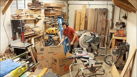 Packing up my Garage Woodshop