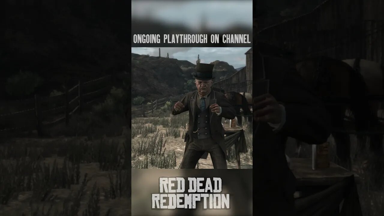 SNAKE OIL SALESMAN | Red Dead Redemption #reddeadredemption #reddead #shorts