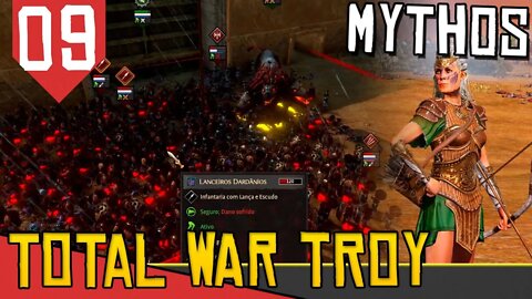 Esqueci o FLOQUINHO Dentro da Cidade - Total War Saga Troy Hipólita #09 [Gameplay PT-BR]