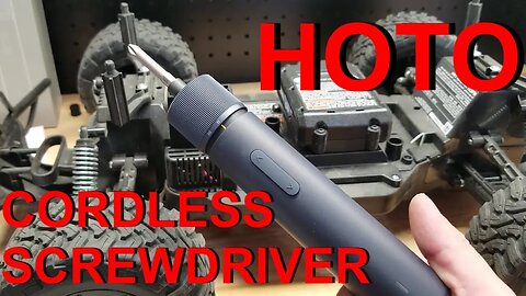 Check Out This Cordless Screwdriver By HOTO!