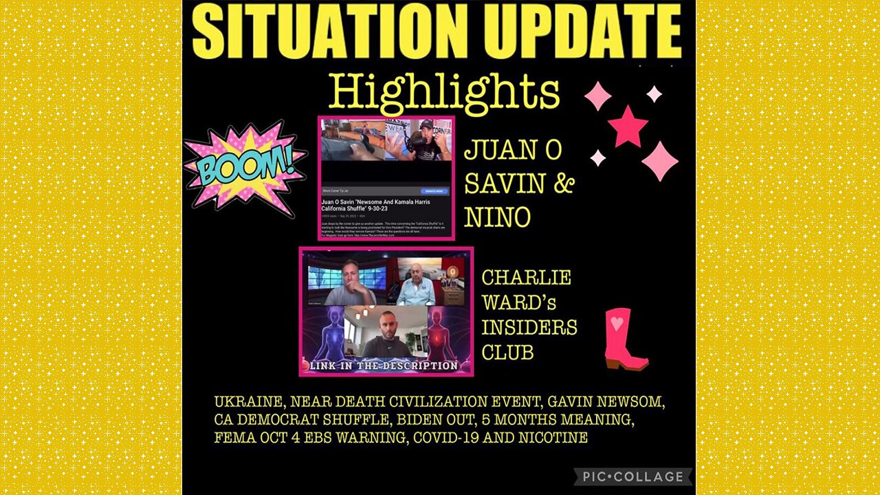 Latest Nino & Juan O Savin Interview And Charlie Wards Insider Club