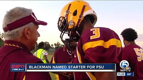 Blackman named FSU starter