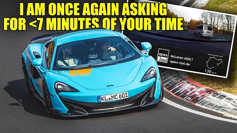 When McLaren 600LT is TOO FAST for GPS Satellites